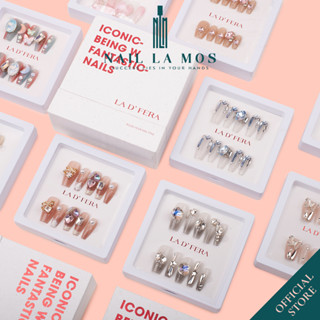  Nail box thiết kế cao cấp La D’ Fera - BST Flexing Nails 2 móng giả thủ công đính đá full mới nhất 