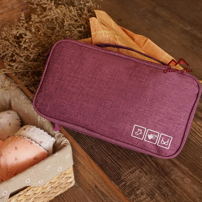 Túi đựng đồ lót cá nhân nhiều ngăn du lịch, chống thấm nước. Travel Underwear bag - T031