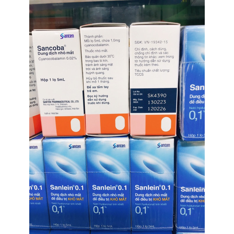 Salein 0.1% 5ml - Nhật Bản . Sacoba