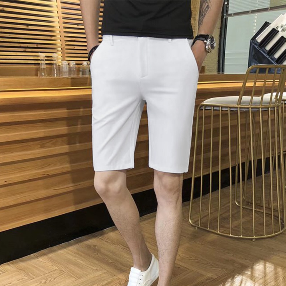 Short Âu Vải 2 Cotton 2 Chiều Không Nhăn Không Xù Lông