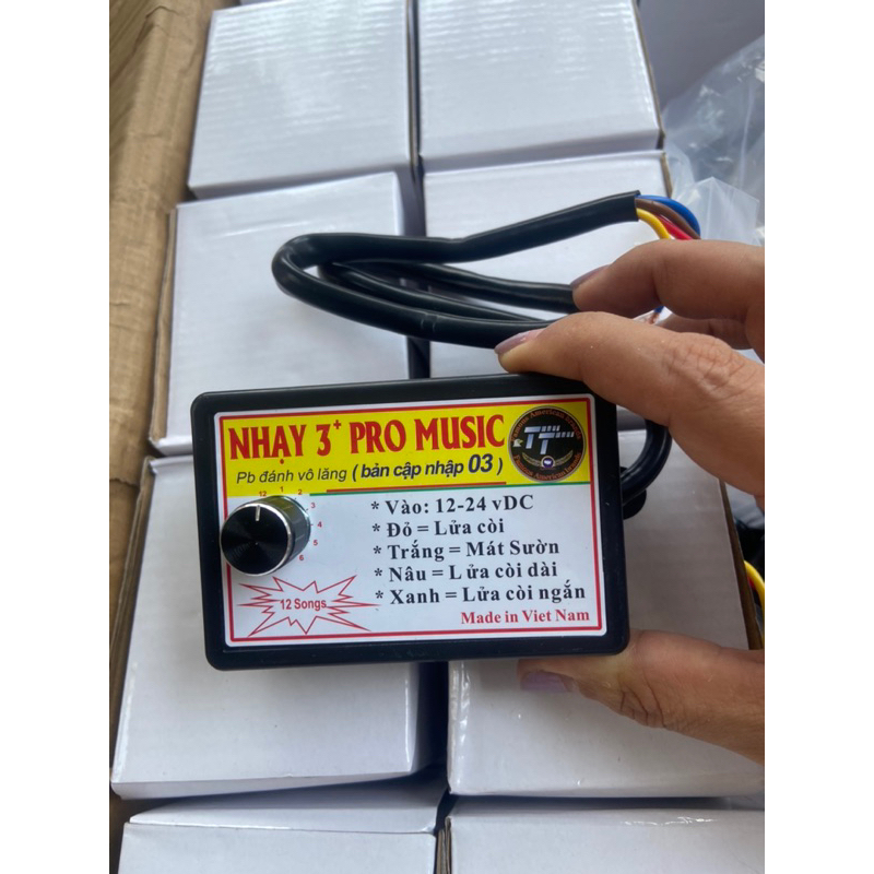 Nhại còi 3 chế độ pro, nhại còi hơi còi sên còi điện