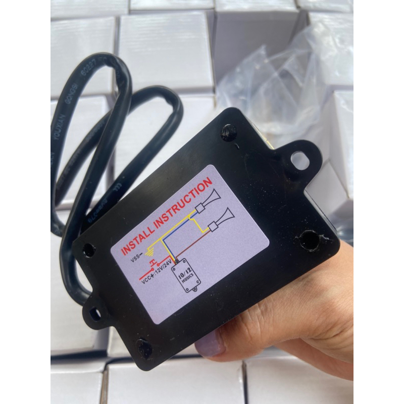 Nhại còi 3 chế độ pro, nhại còi hơi còi sên còi điện