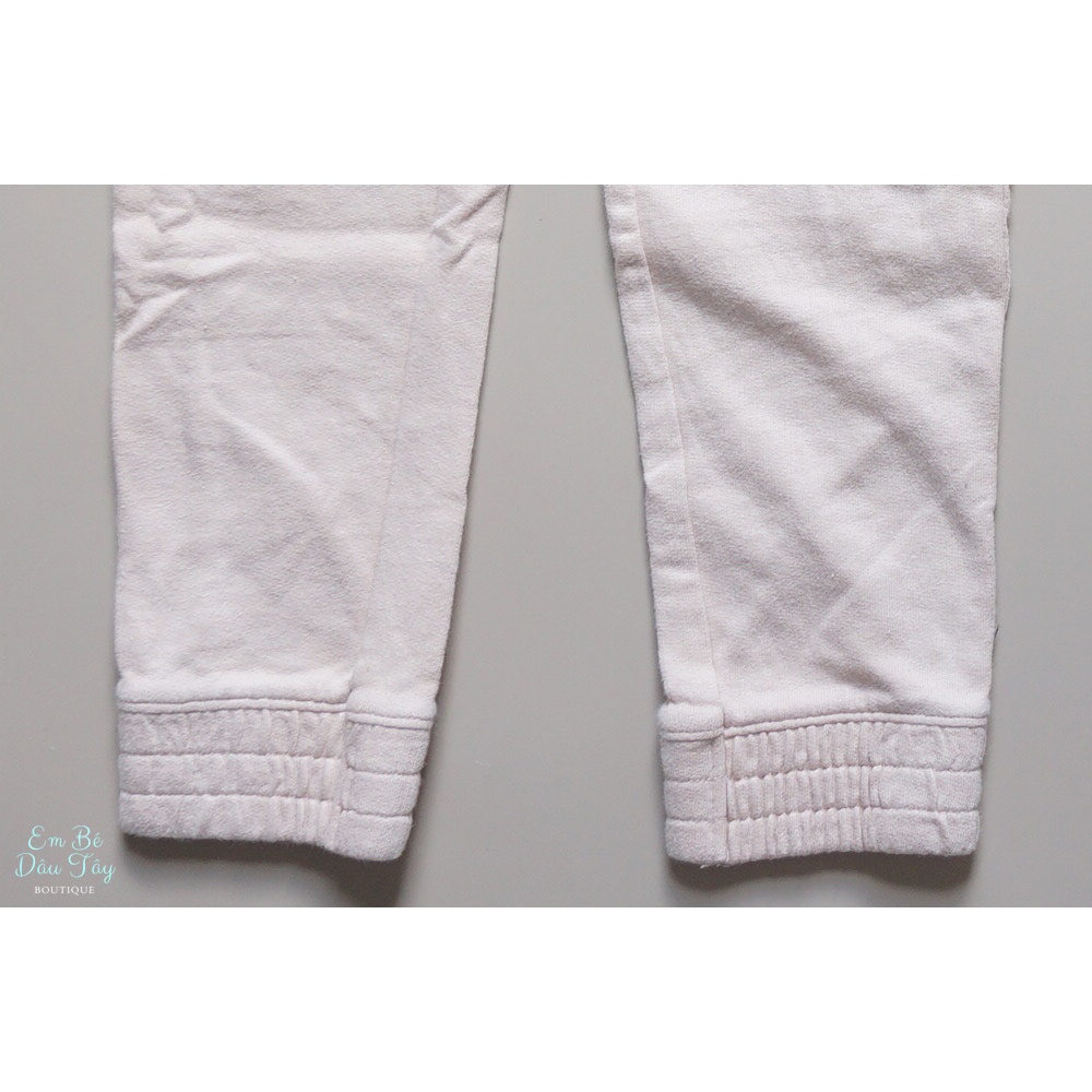 Quần jogger màu hồng nude cho bé 15-50kg chất thun da cá 100% cotton mềm mại, Quần thun da cá bé trai bé gái, teen AC