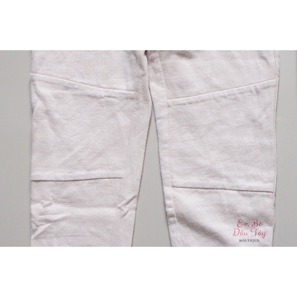 Quần jogger màu hồng nude cho bé 15-50kg chất thun da cá 100% cotton mềm mại, Quần thun da cá bé trai bé gái, teen AC