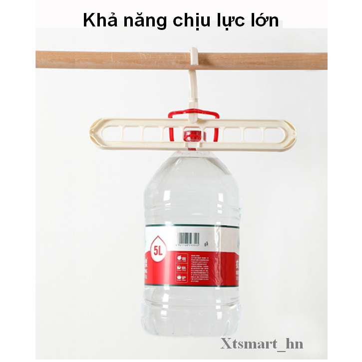 Móc Treo Quần Áo Đa Năng 9 Lỗ