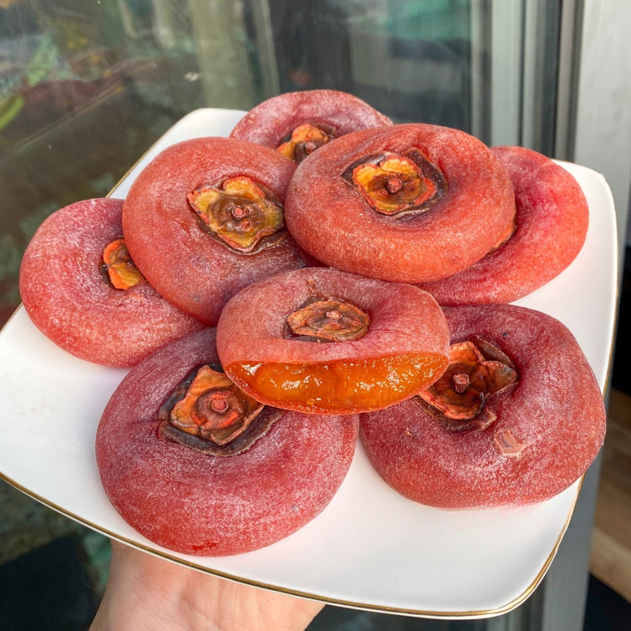 Hồng sấy dẻo, hồng treo gió nguyên trái Đà Lạt 250g, 500g, 1kg hàng loại 1, an toàn chất lượng