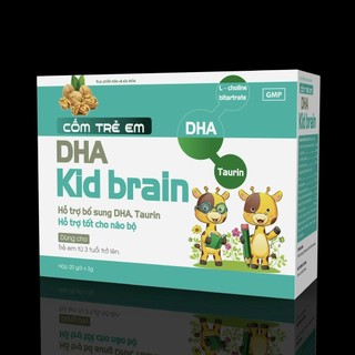 Cốm trẻ em dha kid brain, hỗ trợ bổ sung dha, taurin, hỗ trợ tốt cho não