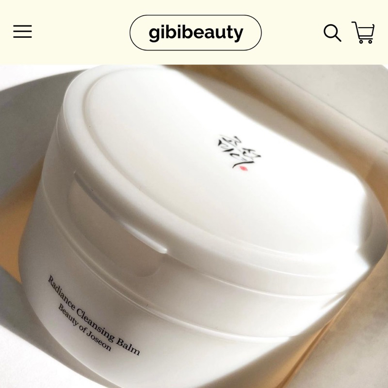 Sáp tẩy trang gạo BEAUTY OF JOSEON Radiance Cleansing Balm 100ml