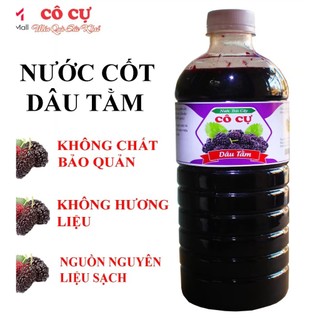 Nước cốt dâu tằm Cô Cự 1000ml- Món quà cho sức khỏe, an toàn chất lượng-