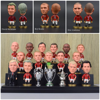 Mô Hình Tượng CLB Manchester United 1998-1999 Scholes Giggs Kean Catona
