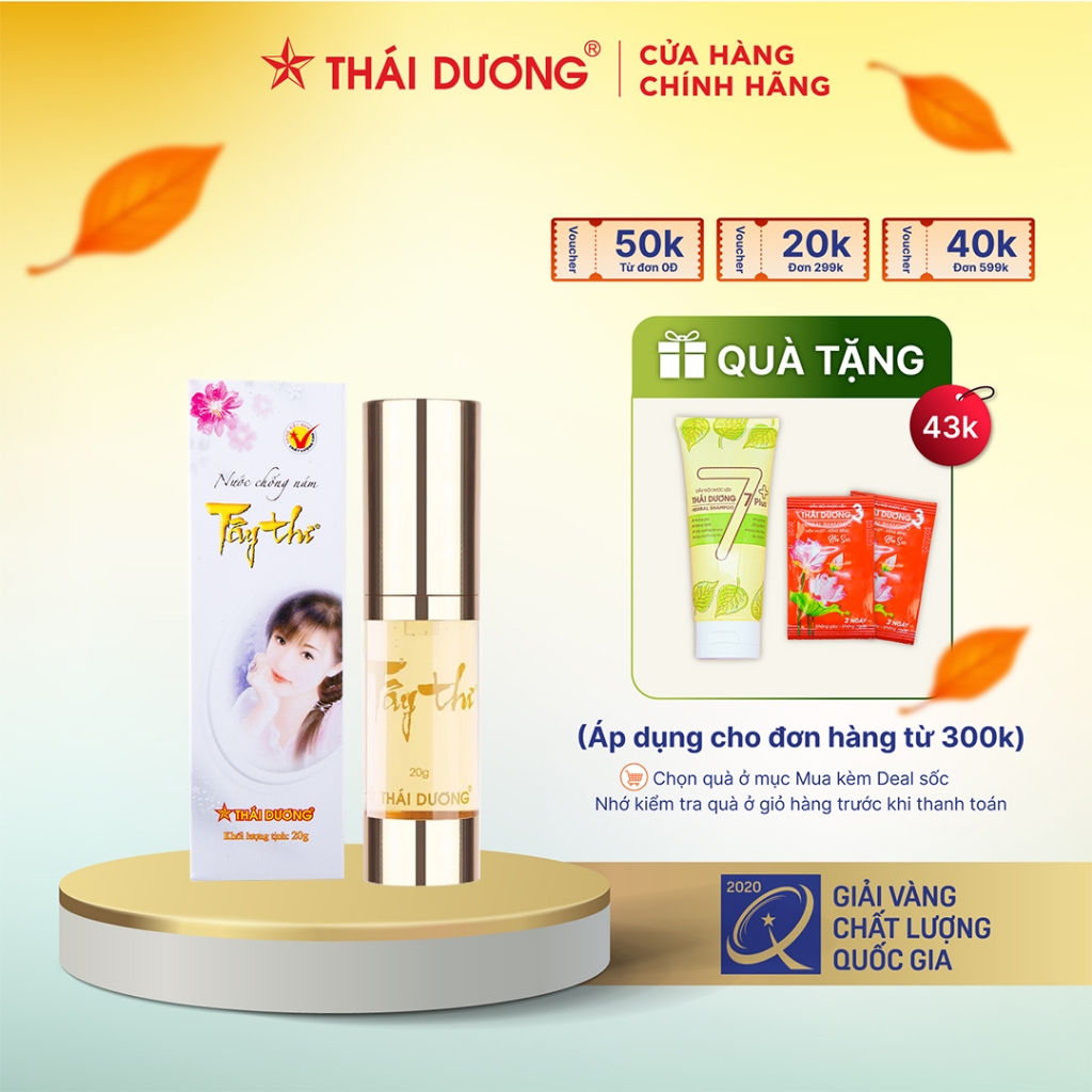 Kem Tây Thi dưỡng trắng hồng da, chống nám, tàn nhang 20g, 30g Sao Thái Dương