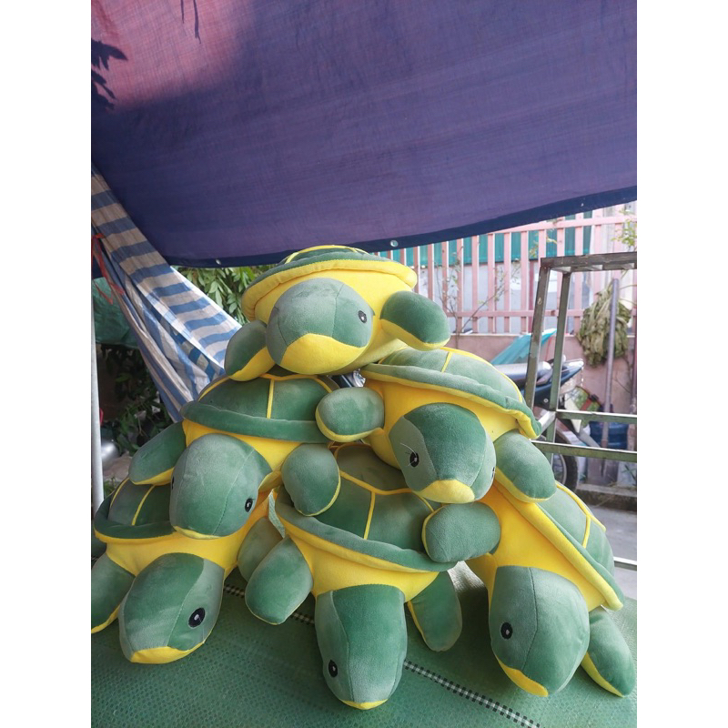 Gấu Bông Con Rùa Xanh, Thú Nhồi Bông Hình Con Rùa Xanh Đáng Yêu