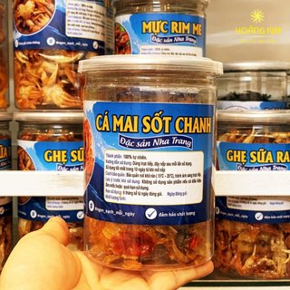 Cá mai sốt chanh hũ 200 gram - Đặc sản Nha Trang