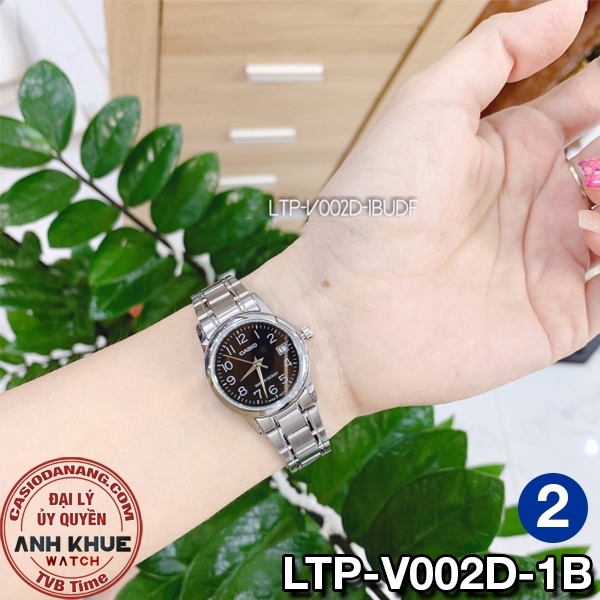 Đồng hồ nữ dây kim loại Casio chính hãng Anh Khuê LTP-V002 Series
