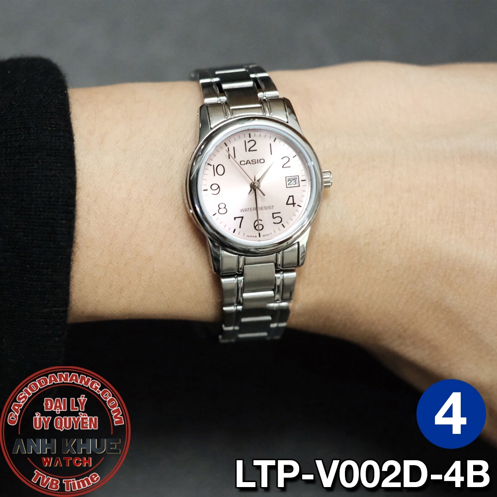 Đồng hồ nữ dây kim loại Casio chính hãng Anh Khuê LTP-V002 Series