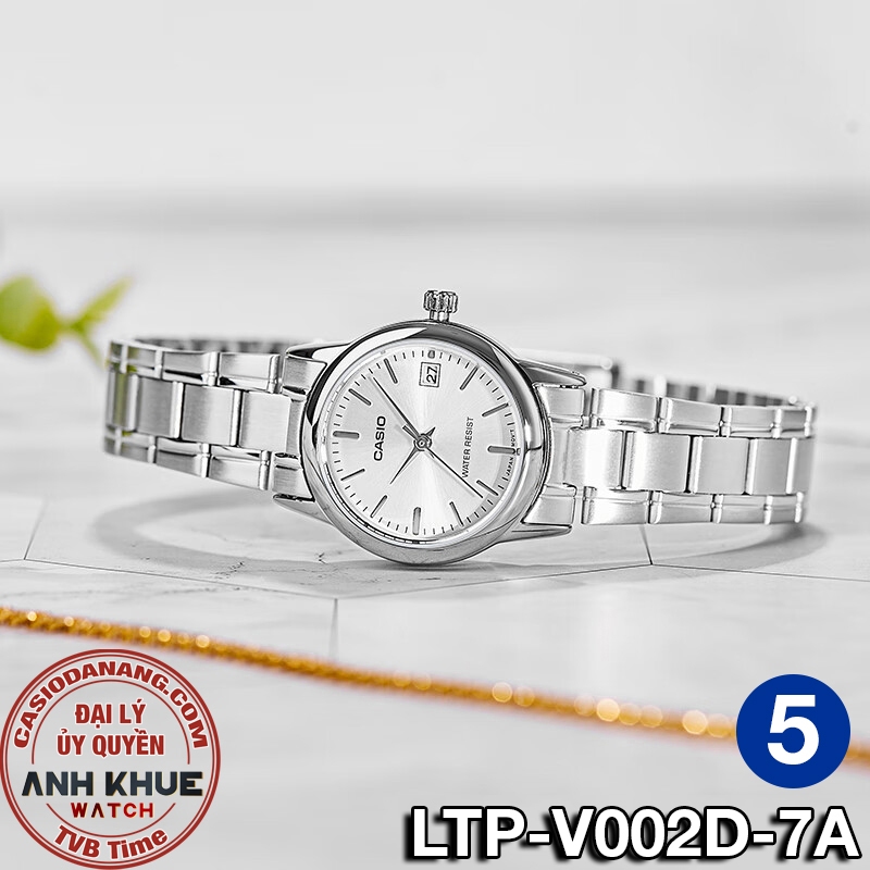 Đồng hồ nữ dây kim loại Casio chính hãng Anh Khuê LTP-V002 Series