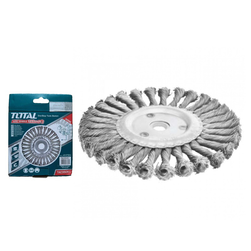 Bánh cước thép xoắn 150mm TOTAL TAC35061