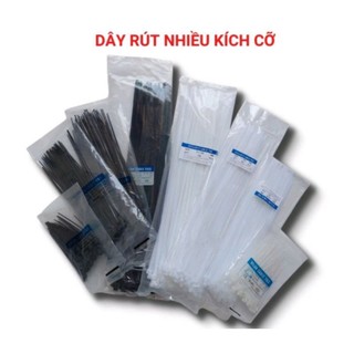 DÂY RÚT TRẮNG ĐEN BỊT KHOẢNG 80 SỢI