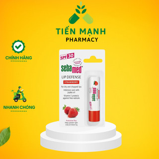 Son dưỡng bảo vệ môi sebamed - dưỡng ẩm, giảm khô nứt môi - thỏi 4.8g - nt tiến mạnh