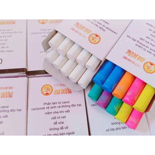 Phấn sạch Ánh Dương, phấn trắng, phấn màu loại 1 không bụi