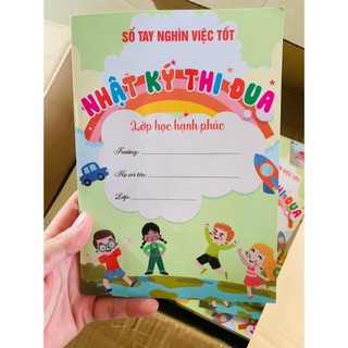 Sổ tay nghìn việc tốt, sổ thi đua khen thưởng cho con