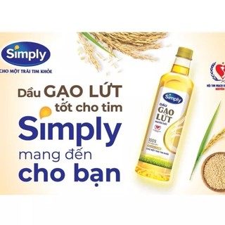 Dầu Đậu Nành Simply 1 lít (date mới nhất)