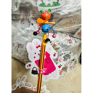 set 12 thiệp kẹp kẹo dễ thương