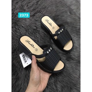(Foom nhỏ - chọn tăng 2 size) Dép đế xuồng quai ngang dép nhựa dẻo nữ cao 5cm