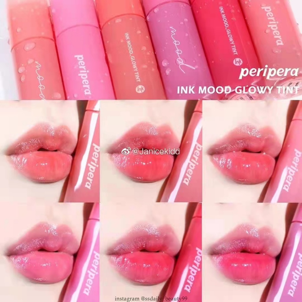 Son Kem Tint Peripera Ink Mood Glowy Tint