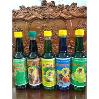Siro Châu Thành Chai 400ml - Nhiều Hương Vị