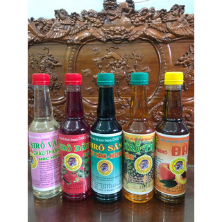 Siro Châu Thành Chai 400ml - Nhiều Hương Vị