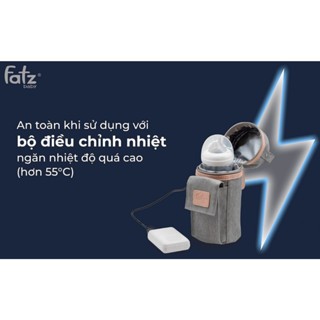 Dụng cụ hâm sữa xách tay Fatzbaby Ready 3 FB3103SL