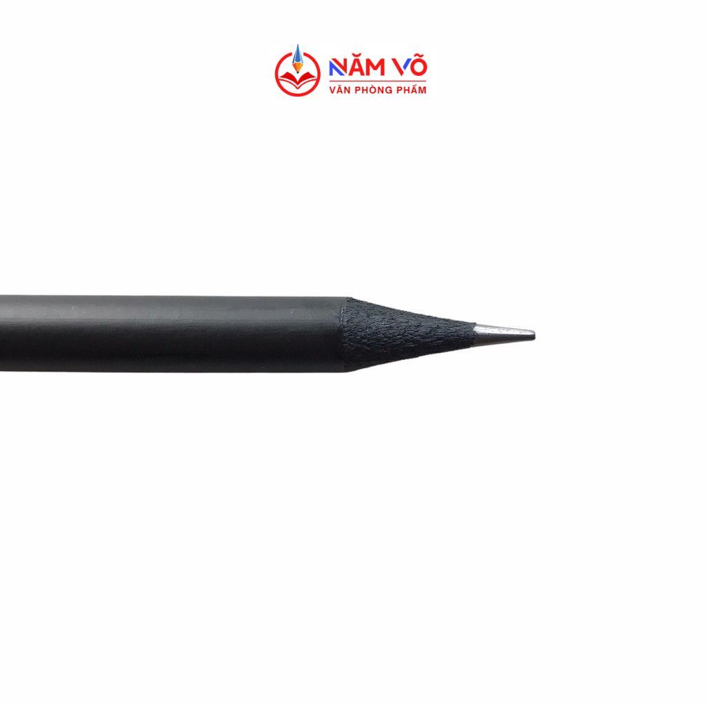 HỘP 12 Cây Bút Chì Gỗ / Viết Chì Gỗ 2B Thân Đen, Có Gôm G-star/ Gstar VT-405 Chính Hãng