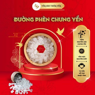 Đường phèn chưng yến trắng tinh luyện dạng viên - Yến sào Thiên Yến