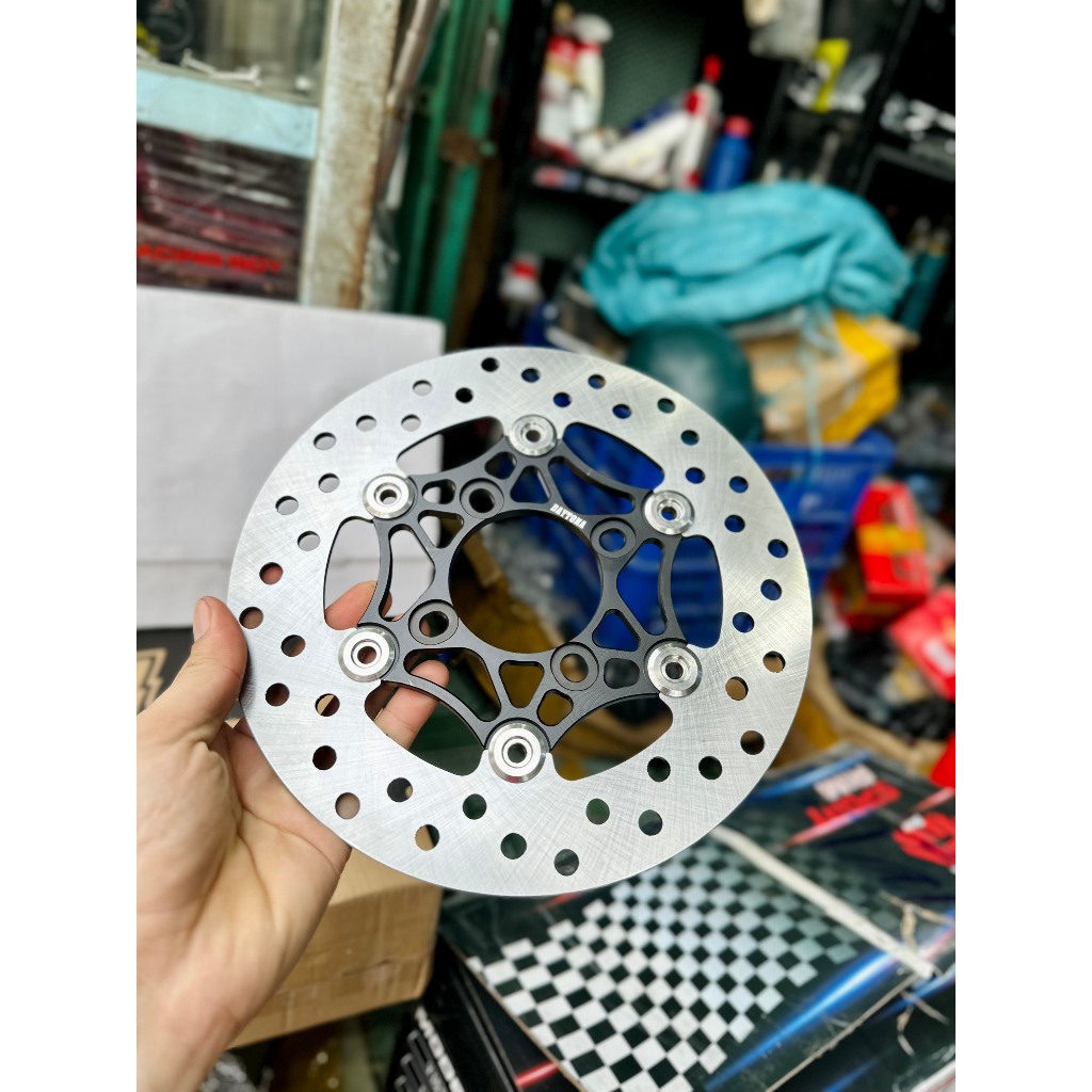 Đĩa thắng Daytona 220mm Lòng nhôm Khoen inox 304