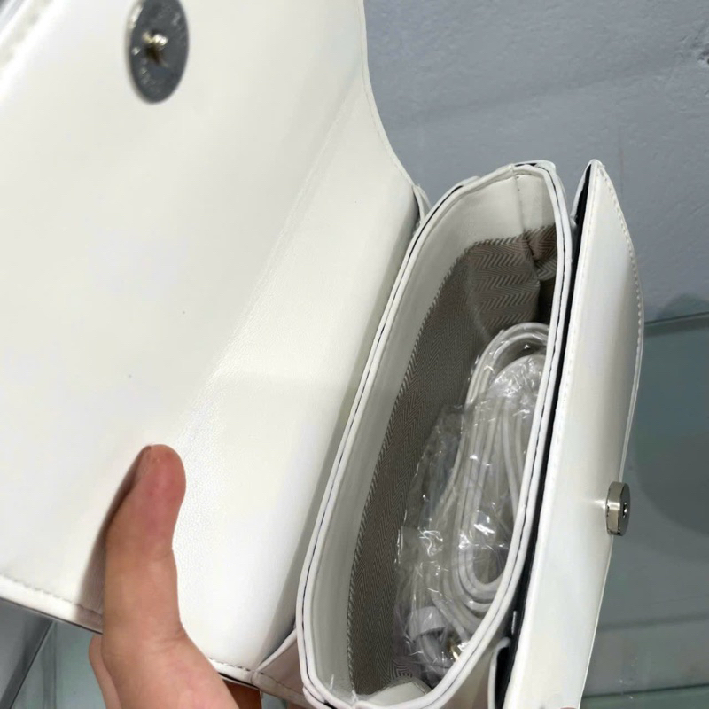 Túi xách nữ hoạ tiết phun màu dáng bầu hothit