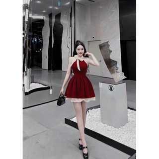 Đầm nhung nữ