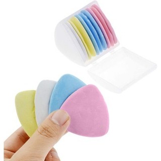 Phấn may hộp nhựa 10 viên vẽ đánh đấu trên vải tự bay - 1 hộp (10 viên) nhe