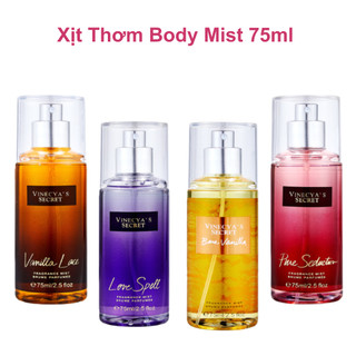 Xịt Thơm Toàn Thân Body Mist 75ml Vinecya's Siêu Thơm