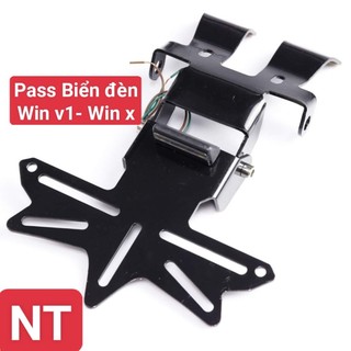 Pát biển số gập gắn cho r15 exciter , winner