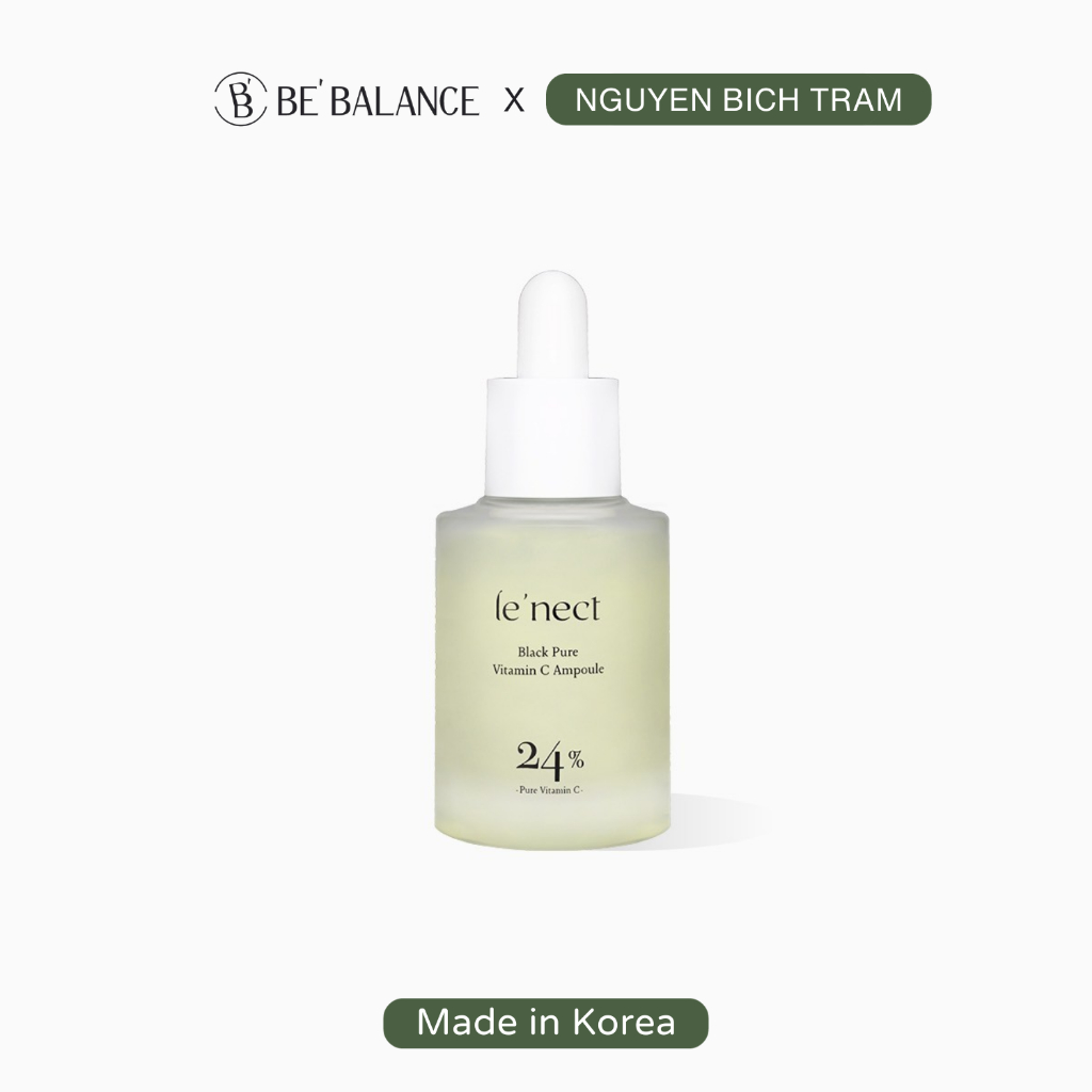 Black Pure Vitamin C 24% Ampoule Lenect - Bebalance