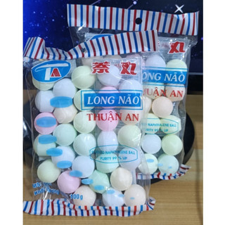 Long Não Đuổi Chuột Đuổi Gián Thuận An viên tròn đủ màu 100g - Băng Phiến Đuổi Côn Trùng Thơm, Treo Tủ Quần Áo VS STORE