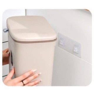 Miếng dán sơ cua dùng cho thùng rác thông minh cài cánh tủ - Thùng rác treo tủ bếp - Thùng rác dán tường nhà vệ sinh