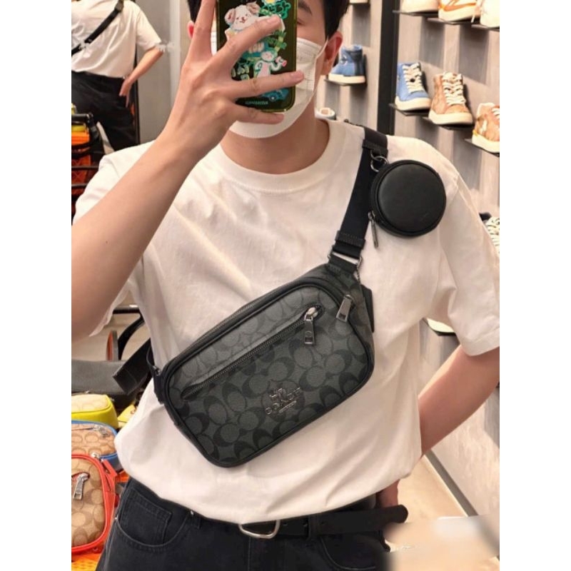 COACH ELIAS BELT BAG ✅ cổ điển và lịch lãm