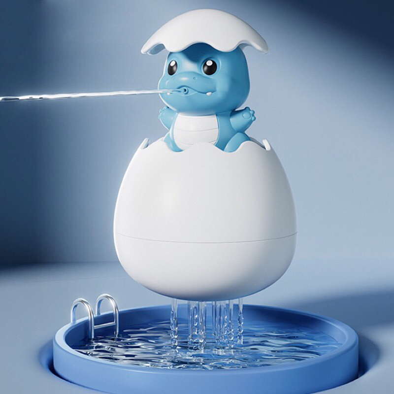 Đồ chơi nhà tắm- Đồ Chơi Thả Bồn Tắm Hình Quả Trứng Nở Phun Nước Dễ Thương