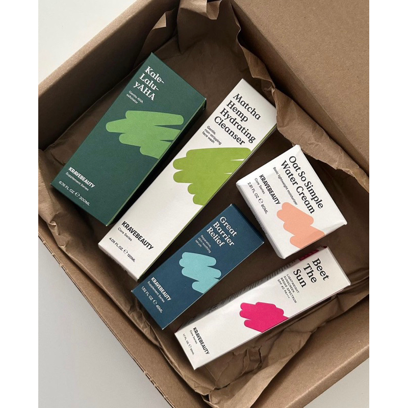 Bộ sản phẩm dưỡng da KRAVE BEAUTY