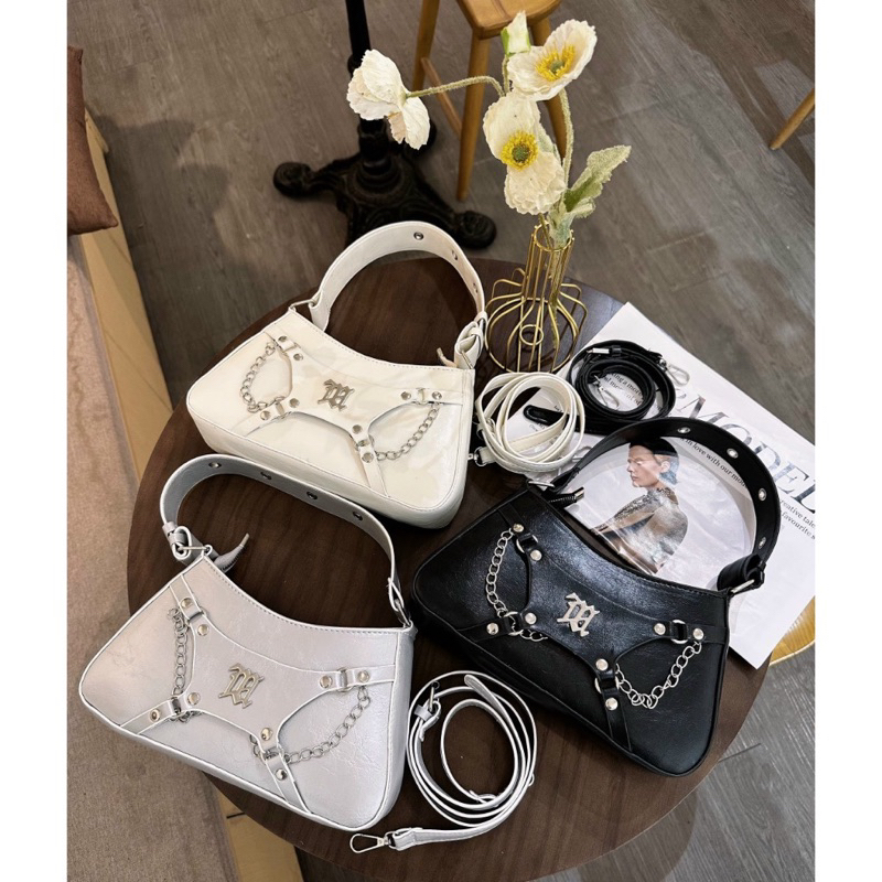 Túi xách đeo vai,đeo chéo,phối dây xích thời trang giá rẻ. ST0065