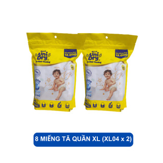 QUÀ TẶNG KHÔNG BÁN - COMBO 2 TÃ QUẦN SUPER JUMBO XL04 - 8 miếng