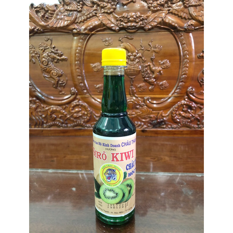 Siro Châu Thành Hương Kiwi 400ml - Hương Vị Tuổi Thơ