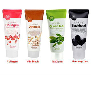 Sữa Rửa Mặt Trắng Da Giảm Mụn Pure Mild Hàn Quốc Chiết Xuất Từ Thiên Nhiên 100ml Giúp Da Trắng Sáng & Mềm Mịn